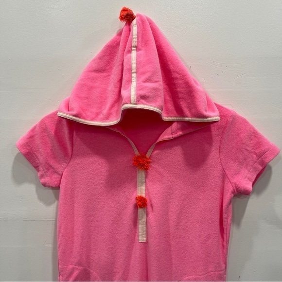 J. Crew Crewcuts Girls’ Terry Hoodie Dress UPF 50 Size 12 - Picture 3 of 10